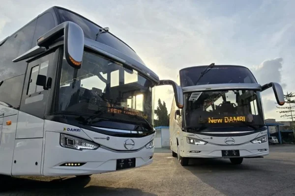 DAMRI Resmikan Layanan Bus Antar Tiga Negara di Asia Tenggara