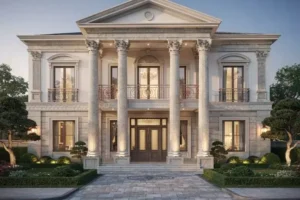 Desain Rumah Klasik yang Mewah dan Tak Lekang oleh Waktu