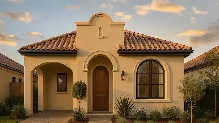 Desain Rumah Mediterania dengan Nuansa Hangat dan Elegan